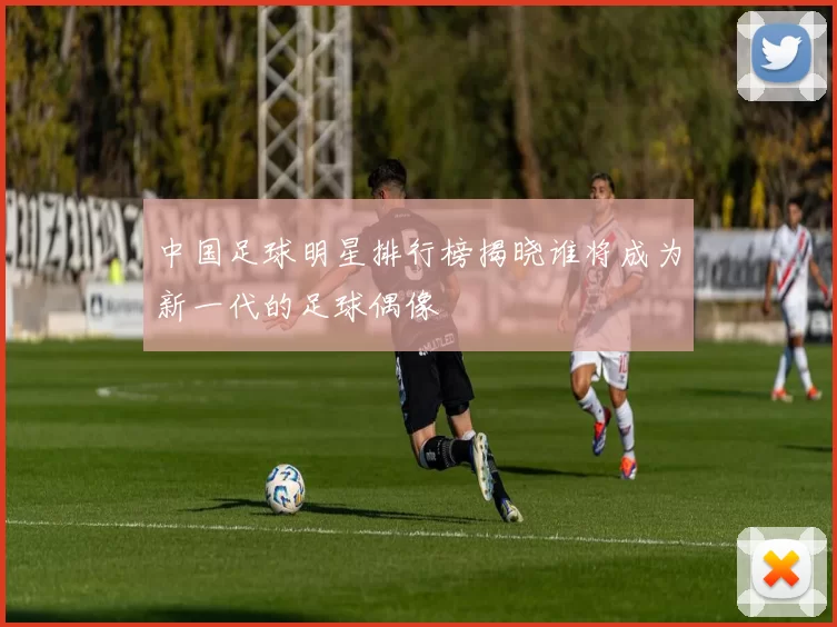 中国足球明星排行榜揭晓谁将成为新一代的足球偶像