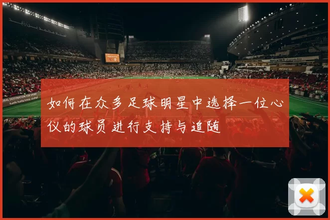 如何在众多足球明星中选择一位心仪的球员进行支持与追随