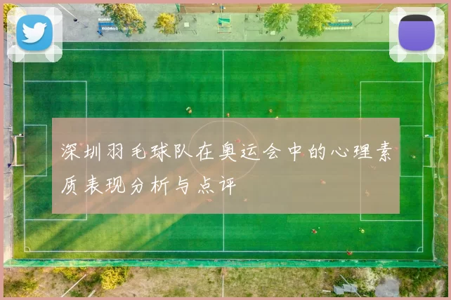 深圳羽毛球队在奥运会中的心理素质表现分析与点评